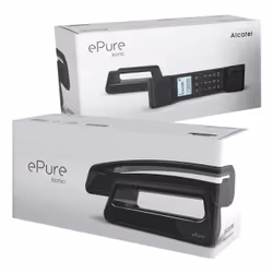 Alcatel ePure#3 Iconic Telefono DECT Identificatore di chiamata Bianco