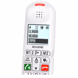 Alcatel XL685 Duo EWE Telefono analogico Identificatore di chiamata Nero