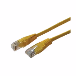 Waytex 32061, 1 m, Cat5e, F/UTP (FTP), RJ-45, RJ-45, Giallo