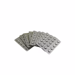 100 pastiglie DPD3 per kit di analisi. Utilizzato per controllare il contenuto di cloro combinato della piscina. Confezione d ...