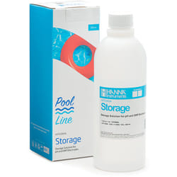 Hanna Instruments - soluzione per la conservazione degli elettrodi, flacone da 500 ml - hi703004l