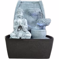 Descrizione La fontana d'acqua Sagesse porterà al vostro interno l'atmosfera zen e rilassante necessaria per i vostri momenti ...