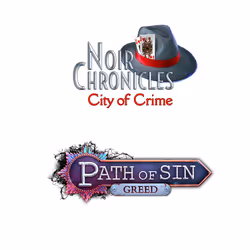 Just for Games MYSTERY INVESTIGATIONS 1 Path of Sin: Greed + Noir Chronicles: City of Crime, Nintendo Switch, Supporto fisico