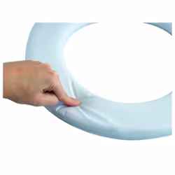 MSV 3700703928812 sedile WC Seduta morbida per wc Cloruro di polivinile (PVC) Bianco