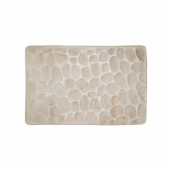 MSV 3700703941729, Beige, Monocromatico, Rettangolare, Microfibra, 30 °C, 60 x 40 cm