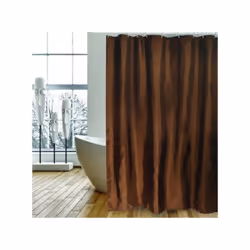 MSV 3700703947745 tenda per doccia Anello Poliestere Marrone