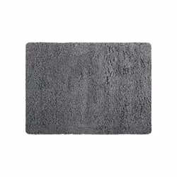 MSV 3700703948667, Grigio, Monocromatico, Rettangolare, Microfibra, 70 x 50 cm