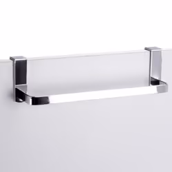 MSV 3700703954774 anello e portasciugamano Porta asciugamano Montabile a parete Cromo