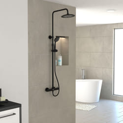Aurlane COL050 sistema di doccia Nero
