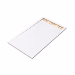 Aurlane PACR156 piatto doccia Bianco, Oro, Cromo