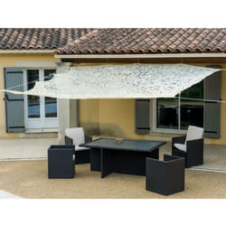 Telo ombreggiante forato beige 120 g/m2 Werka Pro 4 x 5m