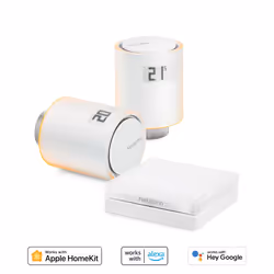 Netatmo Valvole Termostatiche Intelligenti per Radiatori - Kit Di Base Per Riscaldamento Centralizzato