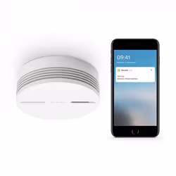 Netatmo NSA-DE rilevatore di fumo intelligente Rilevatore di riflesso fotoelettrico Interconnesso Collegamento wireless