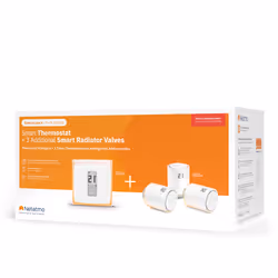 Netatmo Kit Termostato intelligente + 3 Valvole Termostatiche Intelligenti Aggiuntivi per Termosifoni - Vista aggiuntiva 8