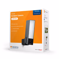 Netatmo Smart Outdoor Camera with Siren Cubo Telecamera di sicurezza IP Esterno Parete - Vista aggiuntiva 6
