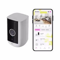 omajin by Netatmo Videocamera di Sorveglianza Wireless, Telecamera di sicurezza IP, Esterno, Wireless, RoHS,WEEE, Parete, Ner ...