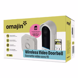 omajin by Netatmo Campanello con Videocamera Wireless