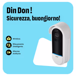 omajin by Netatmo Campanello con Videocamera Wireless - Vista aggiuntiva 4