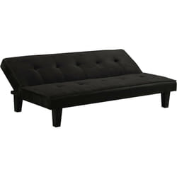 Habitat Et Jardin - divano-letto john -179 x 91 x 79 cm - 3 posti - nero