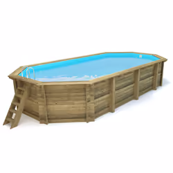 Piscina in legno "Sevilla" - 8,57 x 4,57 x 1,45 m - Vista aggiuntiva 2