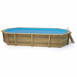 Piscina in legno "Sevilla" - 8,57 x 4,57 x 1,45 m - Vista aggiuntiva 3
