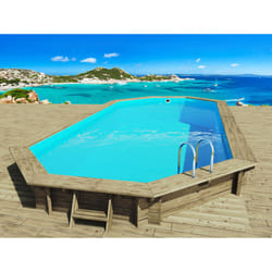 Piscine bois " Ibiza " - 8,57 x 4,57 x 1,31 m
