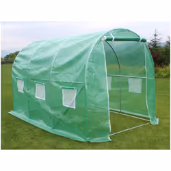Serra Tunnel 8x3m Protezione UV Acciaio Galvanizzato Habitat et Jardin Althea