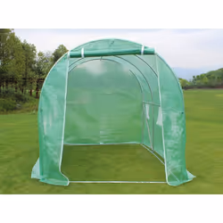 Serra Tunnel 8x3m Protezione UV Acciaio Galvanizzato Habitat et Jardin Althea
