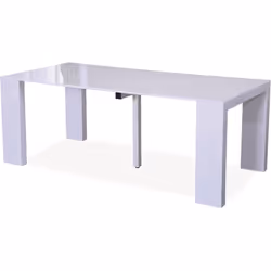 Tavolo estensibile in MDF "Dina" - Dimensioni chiuso: L.40 x l,94 x H.75 cm - Dimensioni estensione: L.200 x l,94 x H.75 cm - ...