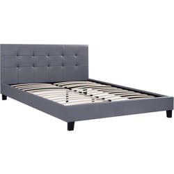 Letto julia - 140 x 190 cm -Grigio