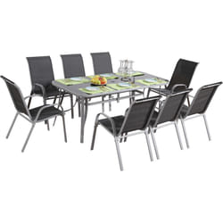 Habitat Et Jardin - Mobili da giardino Cordoba xl 180 - Phoenix - Grigio scuro