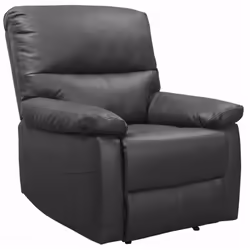 Poltrona relax "Lincoln" - 82 x 92 x 95 cm - Colore talpa- Rinvestimeno in PU- Imbottitura schiuma e poliestere Con la poltro ...