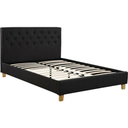 Letto 'Emmy' - 140 x 190 cm - Grigio
