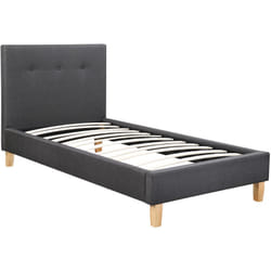 Letto 'Elise'-90 x190cm -Grigio