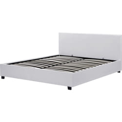 Letto doppio con contenitore 'Carla'- 160 x 200 cm - Bianco