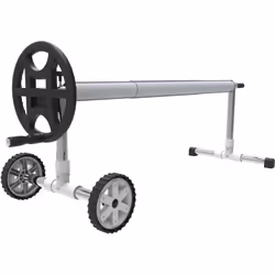 Riavvolgitore per copertura solare mobile, modello piccolo con ruota - Lunghezza da 4,90 a 6,45 m - Ø dei tubi 76 / 81 mm - 3 ...