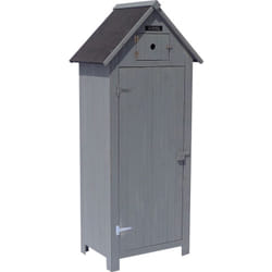 Armadio da giardino CABANON - 77 x 54.5 x 179 cm - Antracite