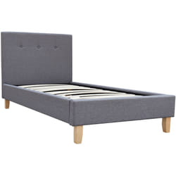 Letto 'Elise' - 90 x 190 cm -Grigio chiaro