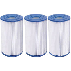 Habitat Et Jardin - h & j Filtration Cartridge Type a / c - Confezione da 3