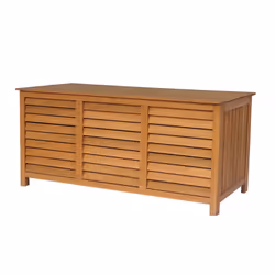Cassapanca da giardino - 500 Litri - 130 x 64 x 60 cm - In legno d'abete - Riparate la vostra attrezzatura - Peso massimo 30  ...