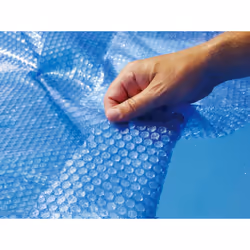 Copertura solare per piscina rettangolare - Polietilene opaco - Dimensioni della copertura: 5,49 x 2,74 m - Dimensioni piscin ...