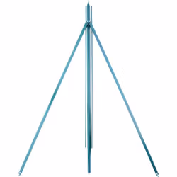 Set di montanti per griglia 1.2m - Verde Set di montantiper griglia 1.2m - 1 posto a T di 1,50 m - 1 puntone di 1,50 m - 1 ba ...