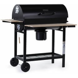 Habitat Et Jardin - Barbecue a carbone King - 95 x 63 x 105 cm - Nero