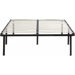 Habitat Et Jardin - Rete a doghe - 140 x 190 cm - 13 doghe - Nero