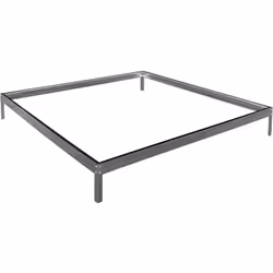 base per serra in policarbonato Hortensia 7m3 colore Zinco - acciaio
