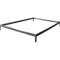 Habitat Et Jardin - Base per serra in policarbonato Hortensia 4,8m² colore Zinco
