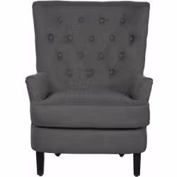 Poltrona "Arhus" - Grigio scuro Poltrona "Arhus". Lasciati conquistare dalla bellezza della poltrona "Arhus" che unisce comfo ...