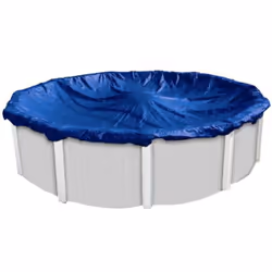 Copertura invernale per piscine rotonde - Dimensioni per piscine Ø 3,60 m - In polietilene (plastica) - Densità: 100 g/m² - D ...
