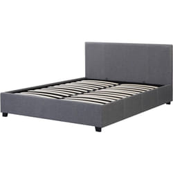 Habitat Et Jardin - Letto matrimoniale con contenitore 'Carla' - 140 x 190 - Grigio