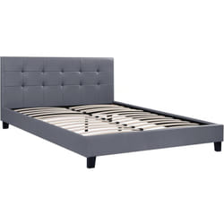 Letto 'Julia' - 160 x 200 - Grigio chiaro